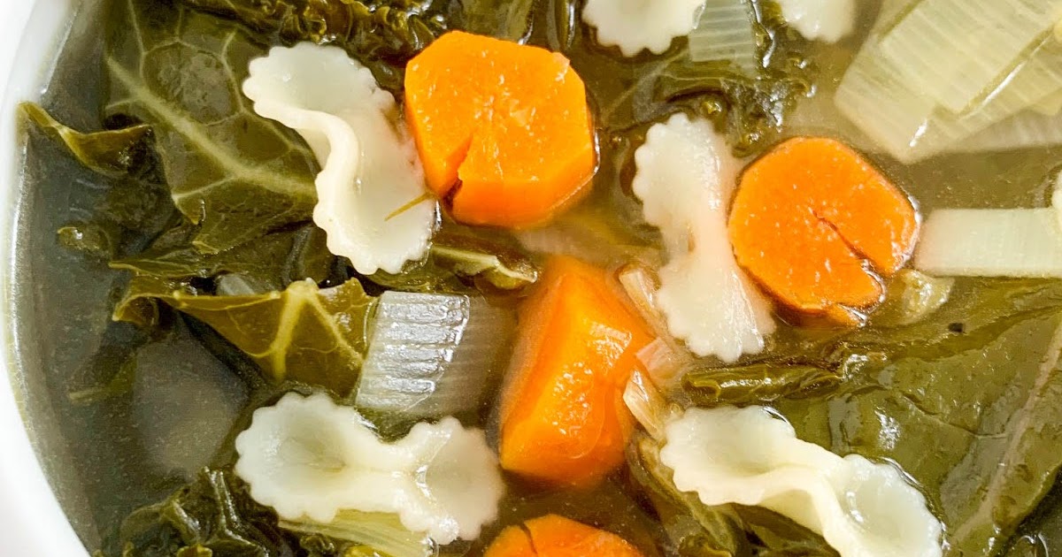 Kale Soup with Lemon, Dill and Leeks Coconut & Lime