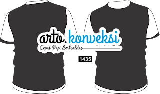 Gambar Kaos Polos Depan Belakang