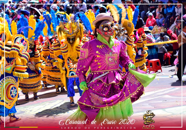 Cronograma de Actividades Carnaval de Oruro 2022