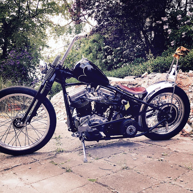 Harley Davidson Panhead By Hill Panhead Hell Kustom