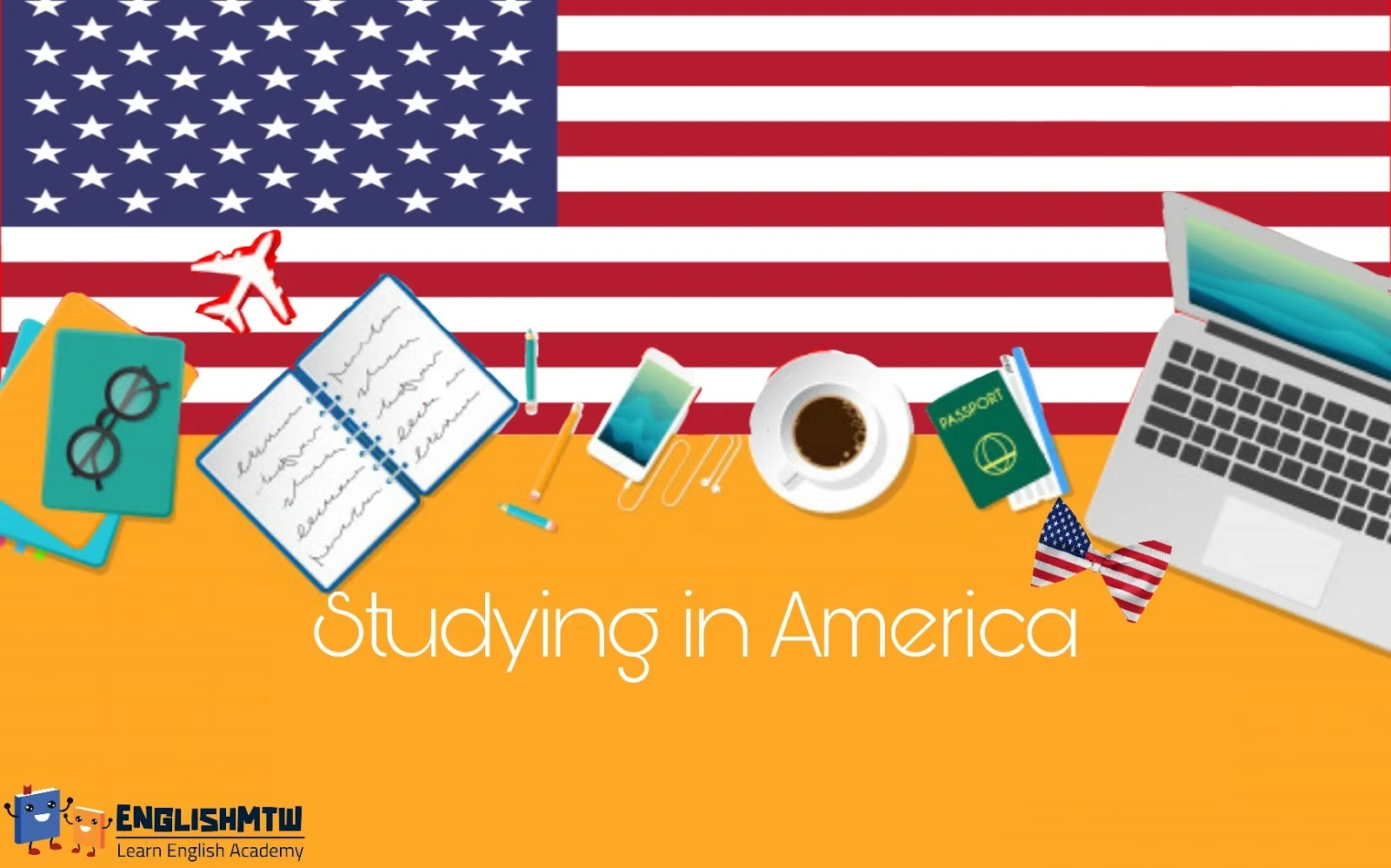 دراسة اللغة الانجليزية في امريكا : الدليل الكامل