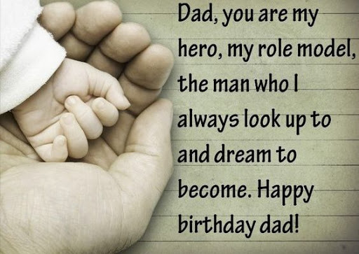 birthday wishes for Dad
