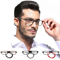 Portable Magnetic Reading Glasses With Hang a Neck