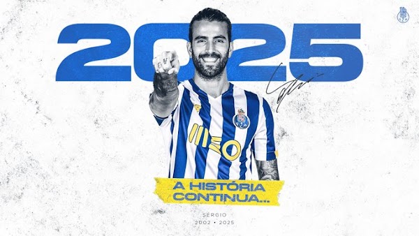 Oficial: Oporto, renueva Sérgio Oliveira hasta 2025