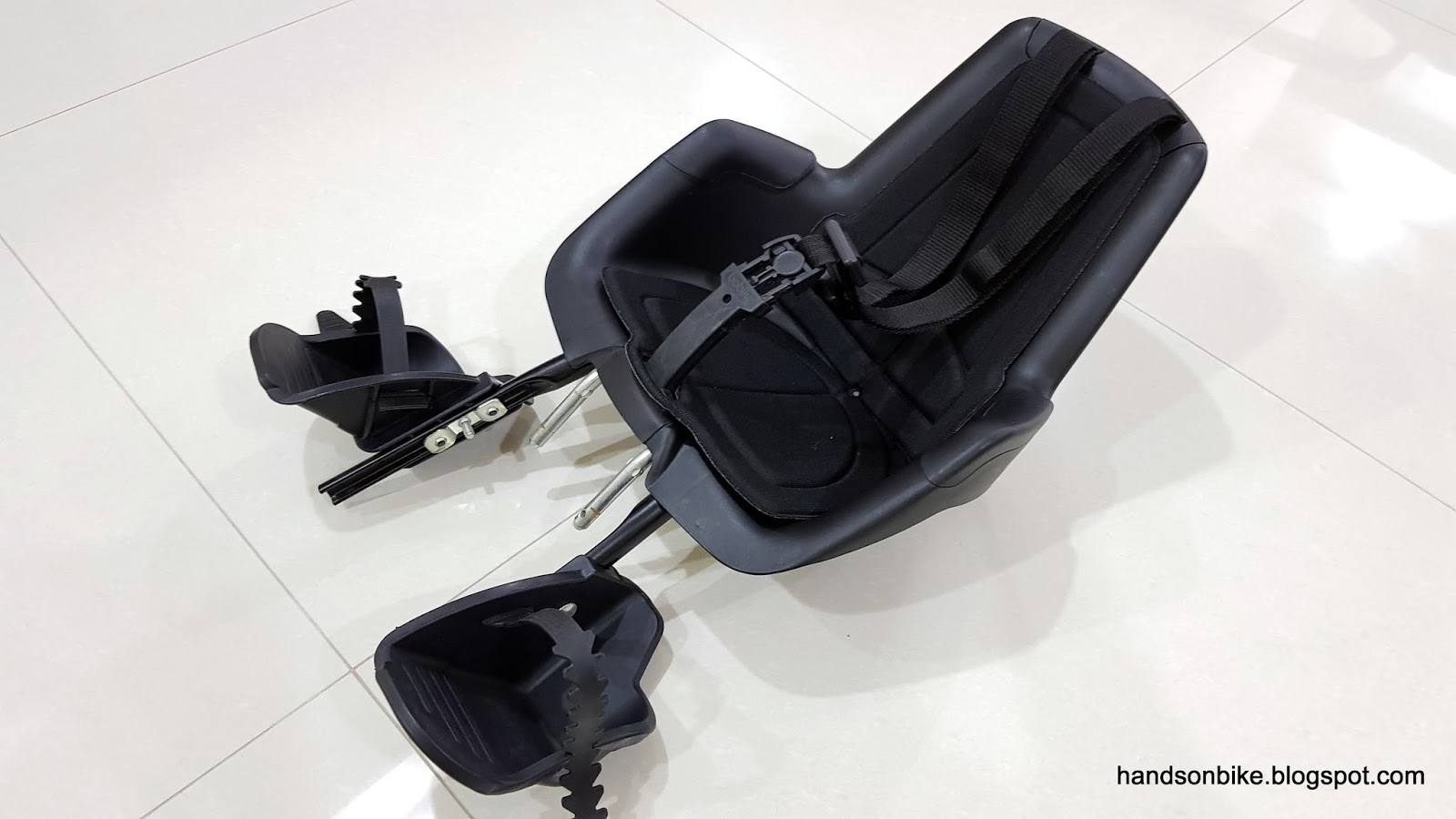 Hands On Bike Brompton M6R Bobike Mini Child Seat with Bryan Adapter and X Bar