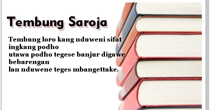 250 Contoh Tembung Saroja Dari A Z Lengkap Dengan Artinya Yosefpedia Com