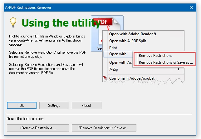 how to download restricted pdf