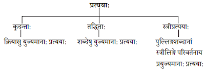 NCERT Solutions for Class 10 Abhyasvan Bhav Sanskrit Chapter 8 प्रत्यया: