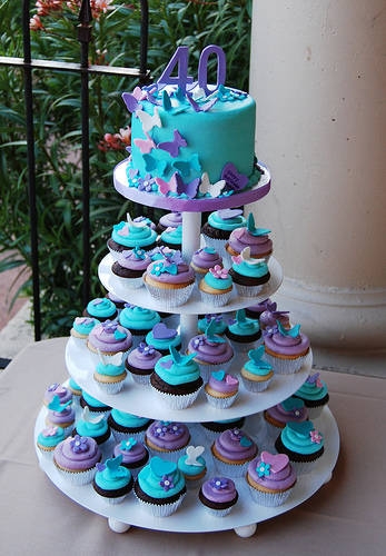 GET THE LOOK Aqua Purple Themed Wedding