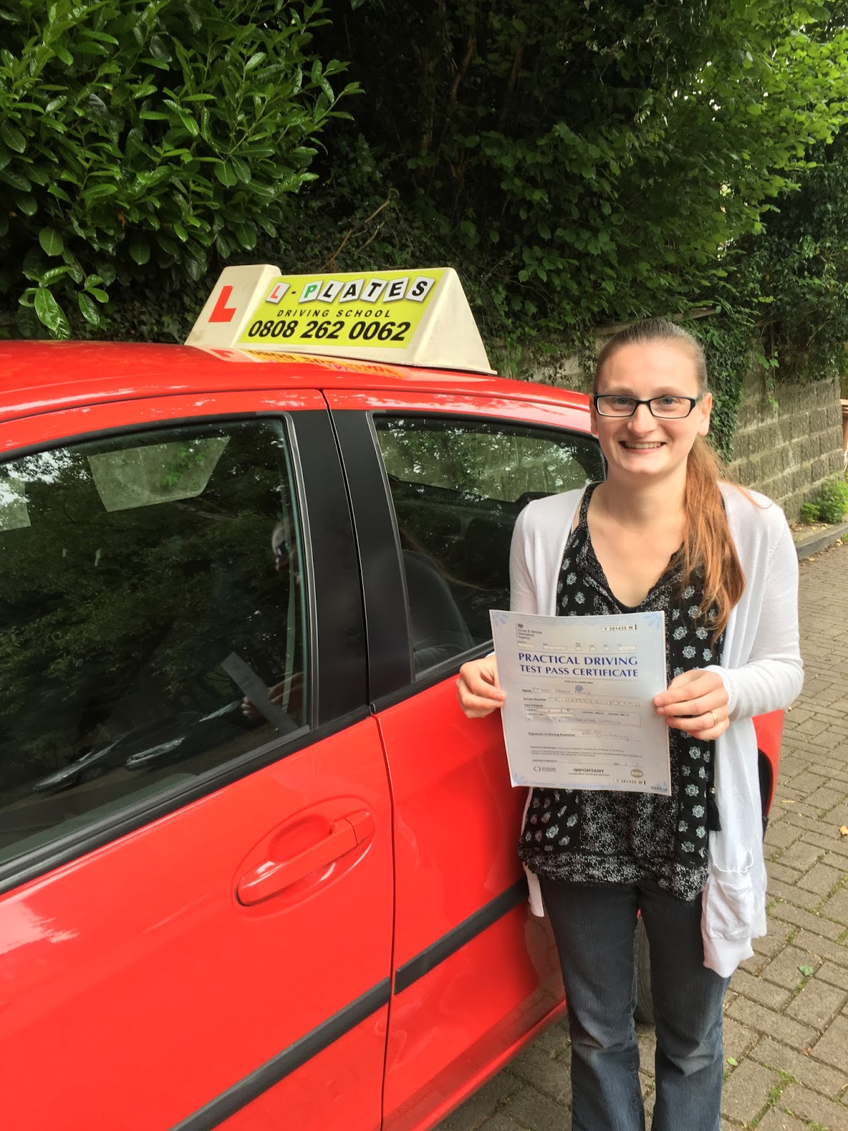 L Plates Driving School Congratulations! Driving schools Tunbridge Wells