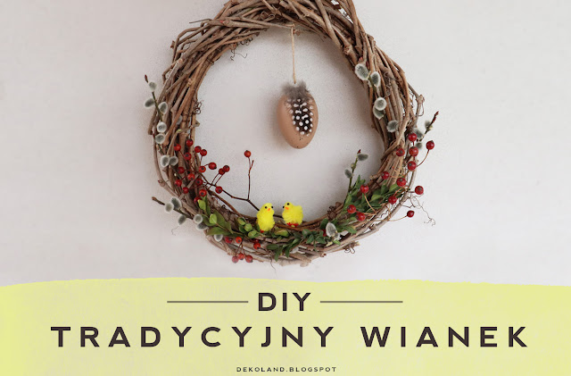 Tradycyjny wianek wielkanocny