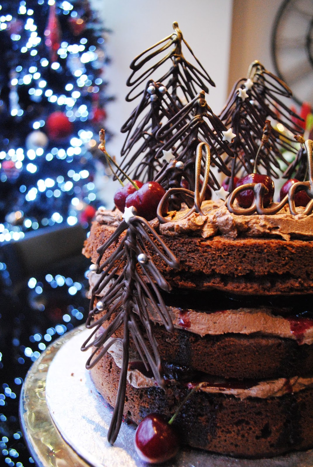 Sharkett Sisters BLACK FOREST BIRTHDAY CAKE