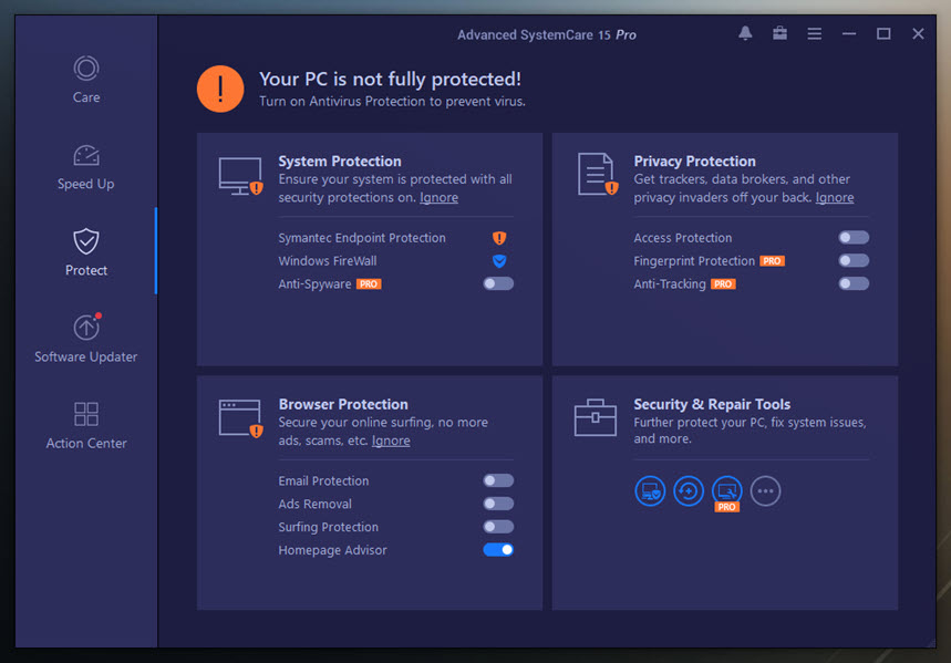 Advanced SystemCare Pro 15.1.0.125