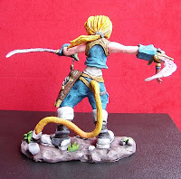 Orme Magiche final fantasy 9 Zidane Tribal Action Figure modellini videogames da colorare fatte a mano artigianato
