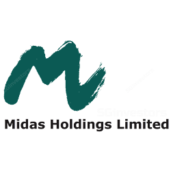 MIDAS HLDGS LIMITED (SGX:5EN) @ SGinvestors.io