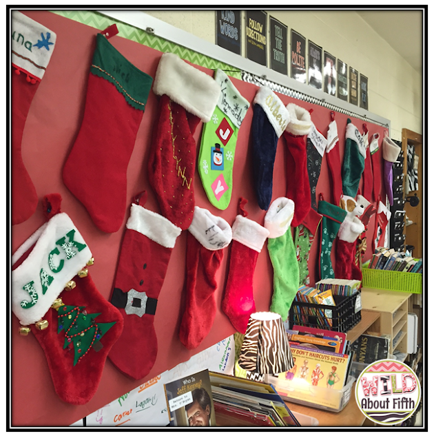 Christmas Stocking Gift Exchange in the Classroom Wild about fifth grade