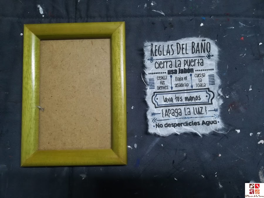 reciclar marcos de fotos