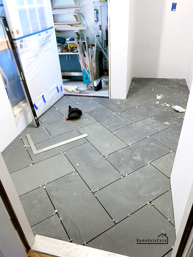 Installing Slate Tile Floor Flooring Guide by Cinvex