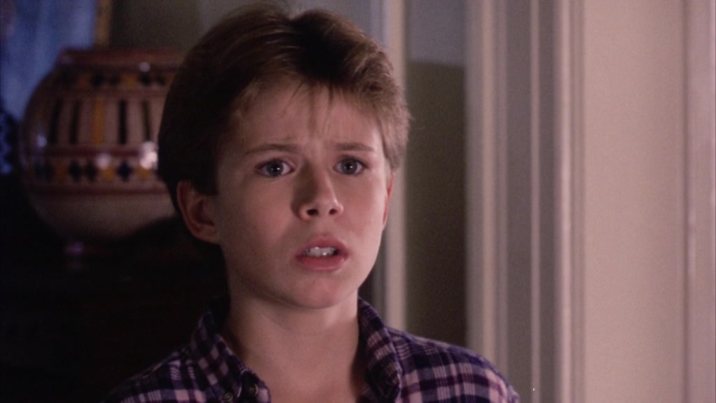 современный дом. зеркальный павильон. ящики для хранения под потолком. спрятался за дверью. скрывающийся в доме / hider in the house (1989) 103:56.