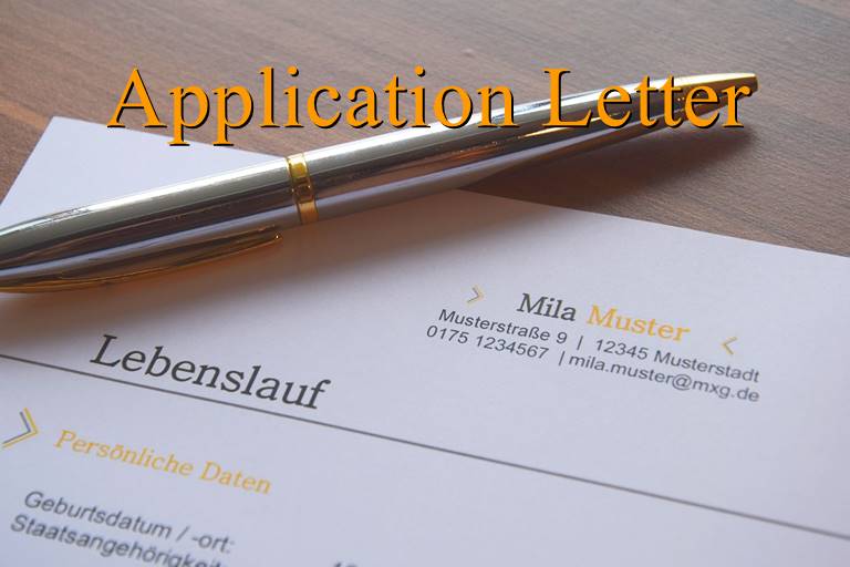 Materi Application Letter Fungsi Bagian Bagian Dan