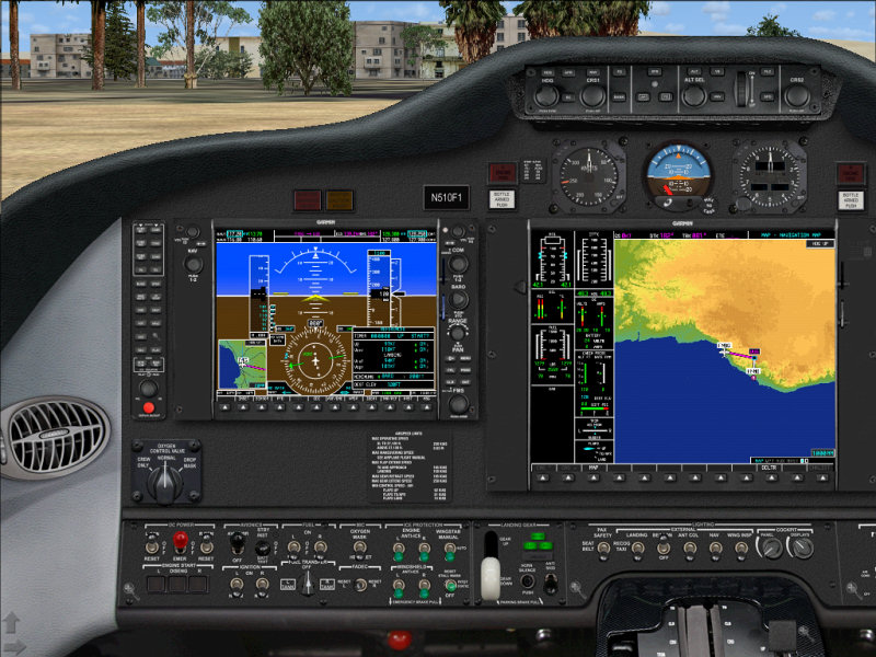 Voo Virtual FSX Flight1.Cessna Citation Mustang FSX