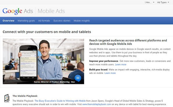 Google mobile ads