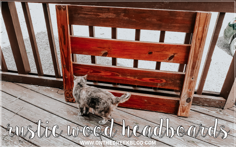 Rustic Wood Headboards ReStore Finds Tiff W. on the creek blog