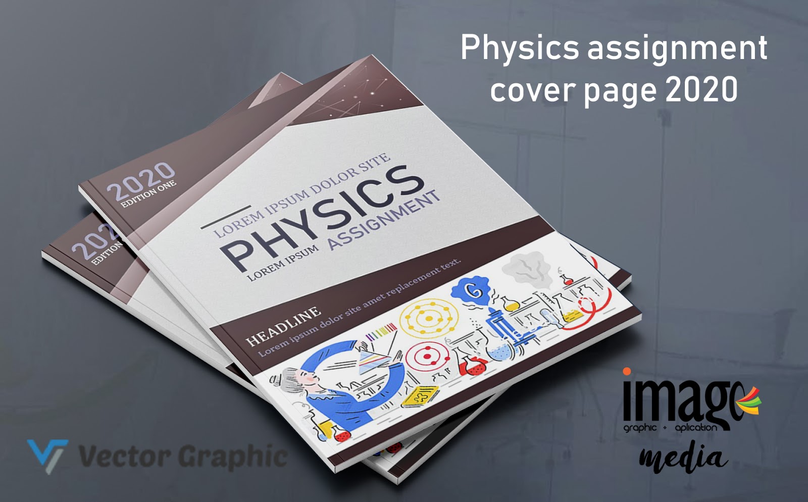 Cover Makalah Fisika Keren Versi Word Imago Media Home