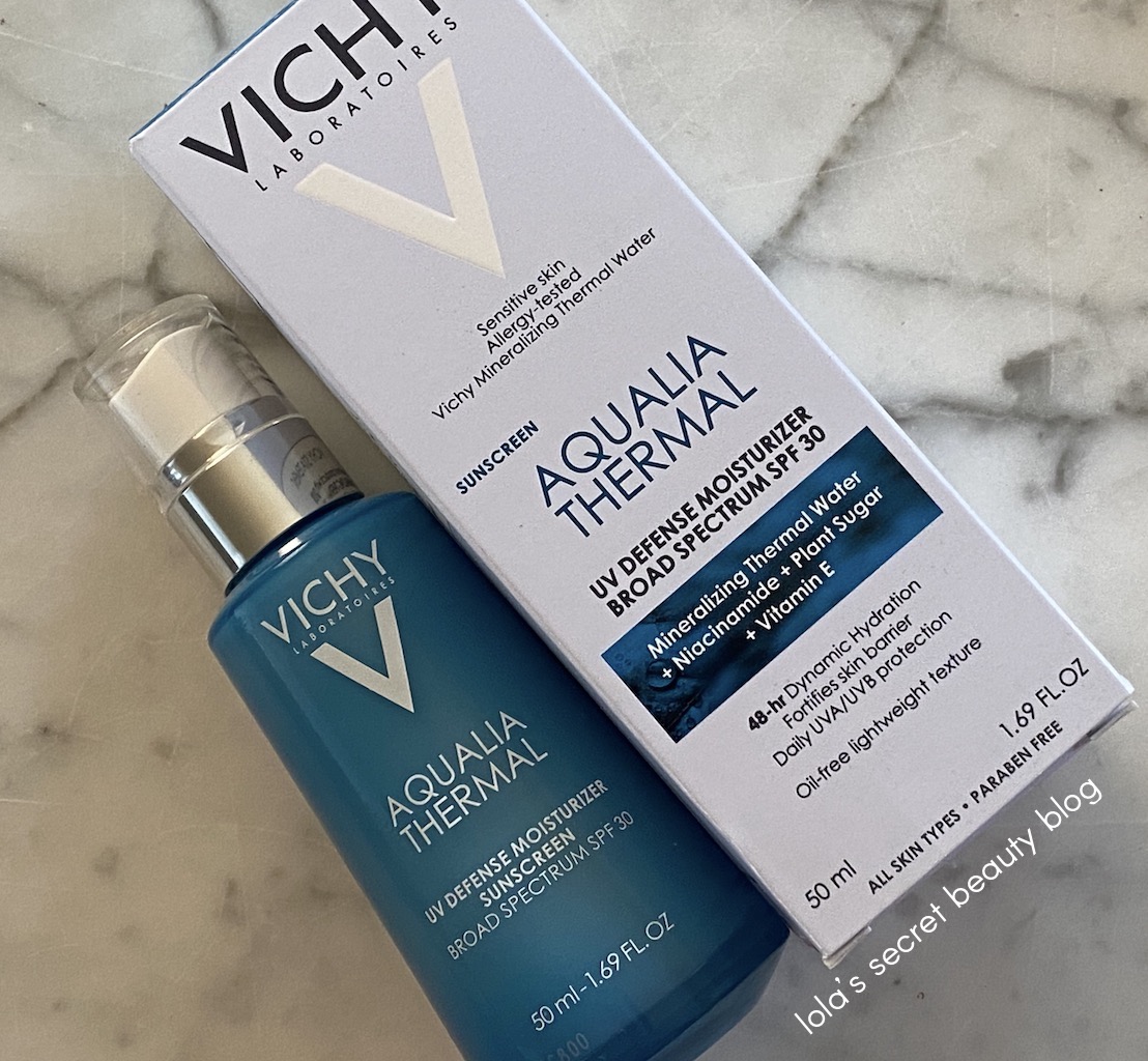 lola's secret beauty blog Vichy Aqualia Thermal UV Defense Moisturizer