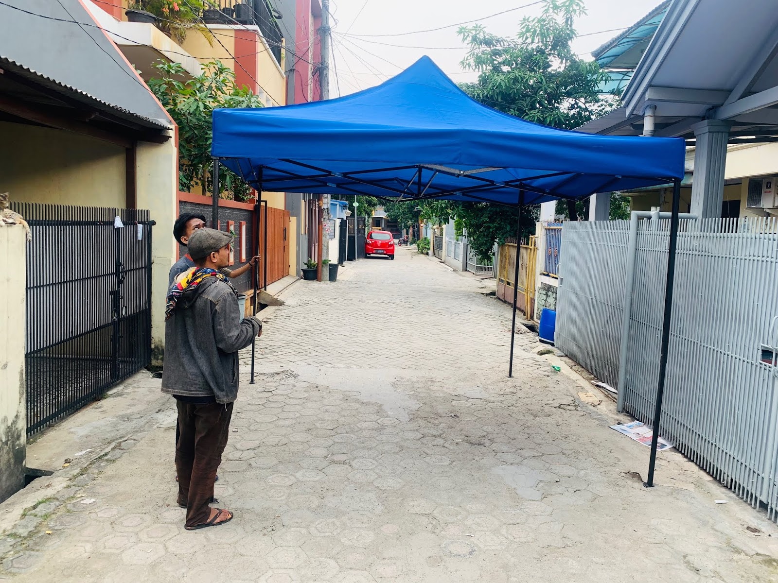 Cara Membuat Tenda Jualan