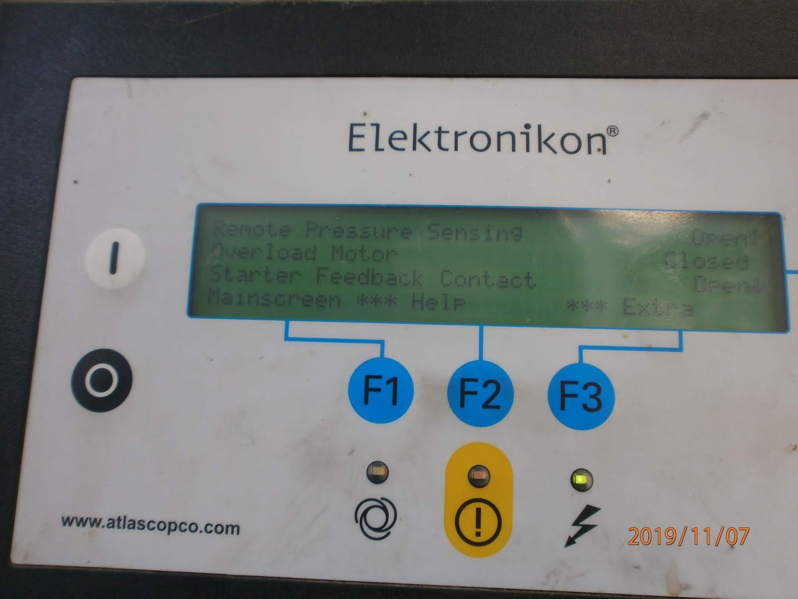 Trouble Shoot Air Compressor Atlas Copco Model ZR750 Tidak Dapat