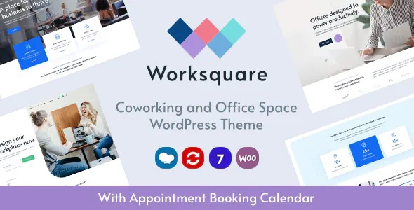 Best Coworking and Office Space WordPress Theme