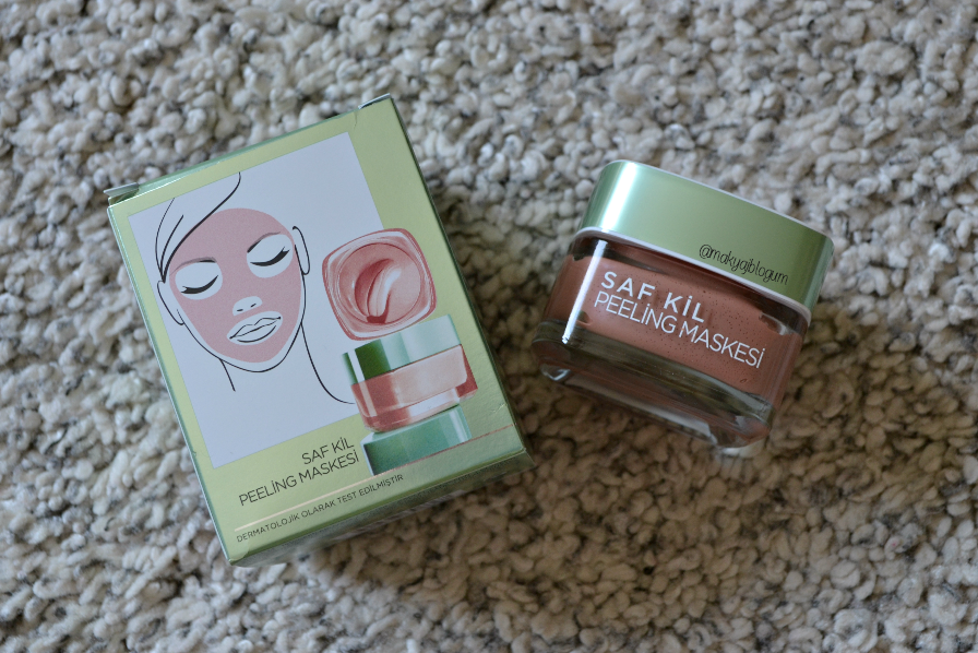 Makyaj Blogu Loreal Saf Kil Peeling Maske