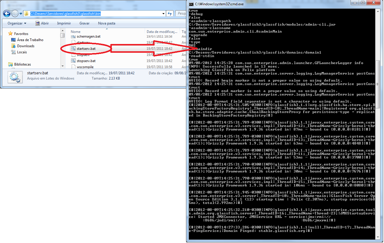 Como fazer deploy no servidor GlassFish 3.1 de uma aplicação WEB