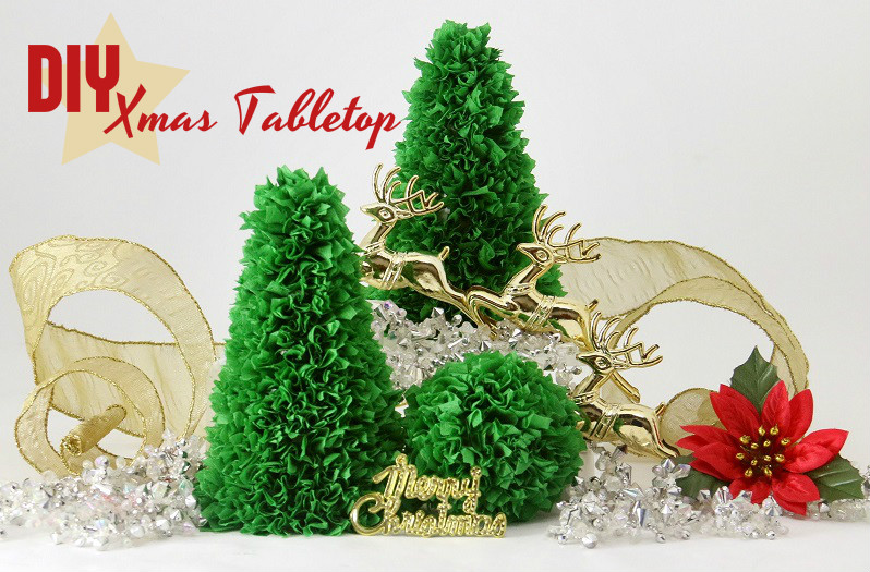 Crepe Paper Christmas Decorations Ideas  lightheadedness