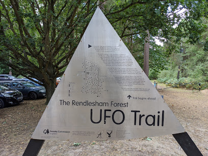 Rendlesham UFO Monument Plaque