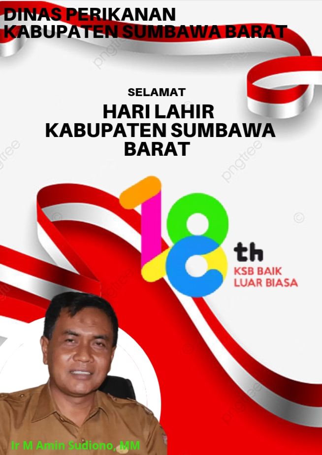 IKLAN HARLAH KSB KE 18 DINAS PERIKANAN KSB