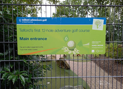 Adventure Golf in Telford Town Park