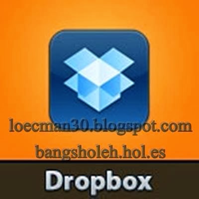 Mengupload file mencapai 2 gb di dropbox