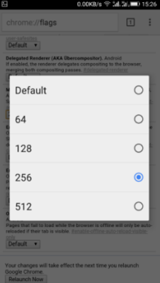 How to make access to the sites in your Google chrome browser Android very fast by adjusting these settings