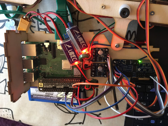 Adventures With A Raspberry Pi Pi Wars Robot Electrical Design