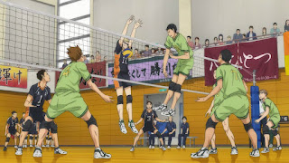ハイキュー!! アニメ 2期13話 | HAIKYU!! Karasuno vs Kakugawa