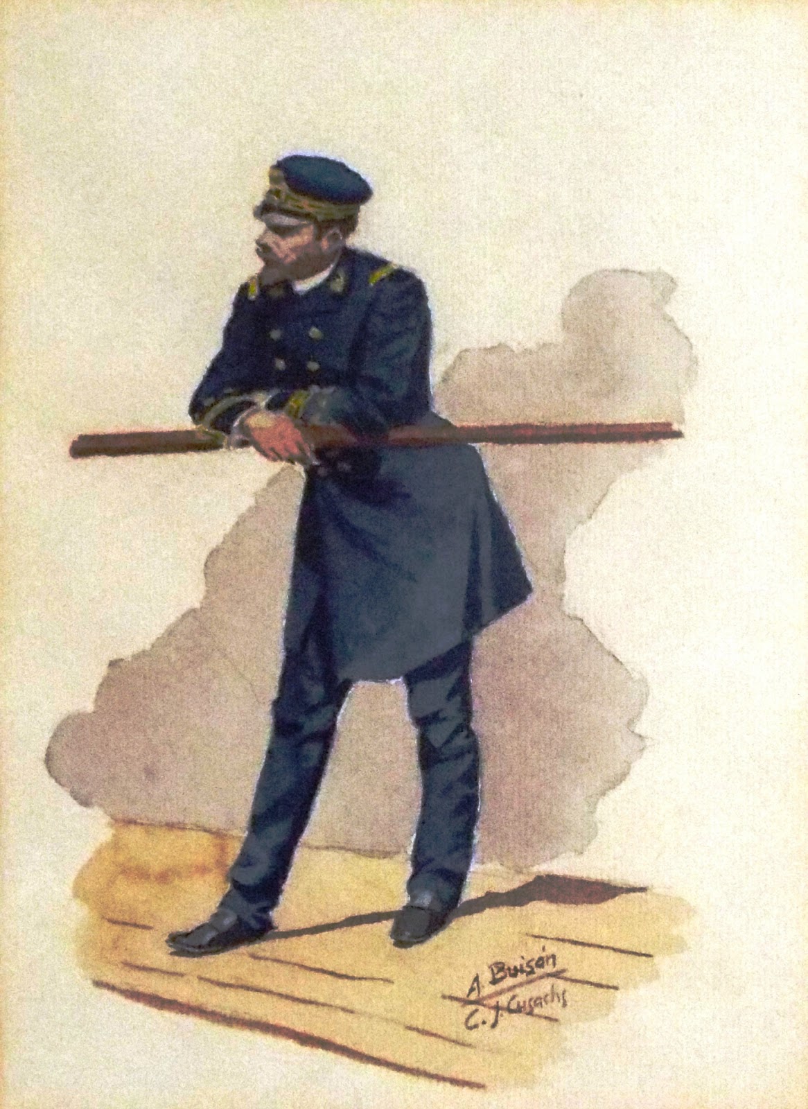 Wargaming Miscellany Spanish Naval Uniforms from the end of the