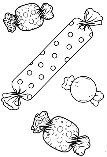 Imagenes De Dulces Para Colorear - Dibujo de Dulces para colorear Dibujos para colorear imprimir gratis