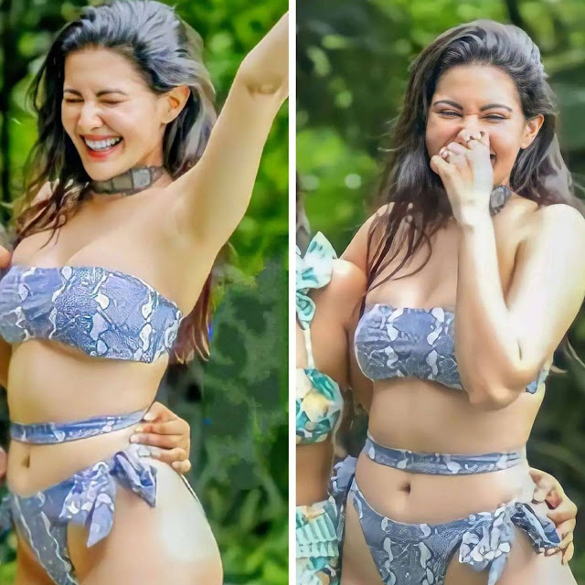 Amyra Dastur Enjoying With Friends in Hot Bikini Shows Off Her Sexy Body