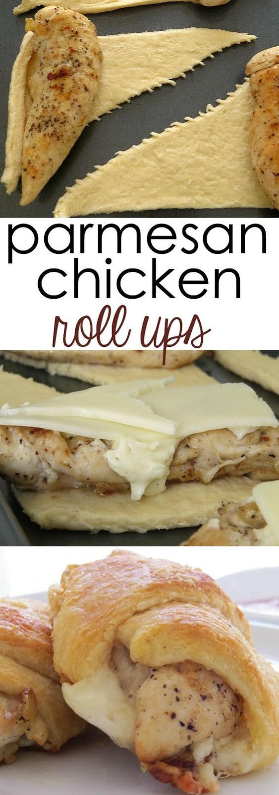 CHICKEN ROLL UPS CRESCENT ROLLS ARE FABULOUS! #parmesan #chicken #chickenrecipes #chickenrolls #dinner #quickdinner #dinnerrecipes CHICKEN ROLL UPS CRESCENT ROLLS ARE FABULOUS! #parmesan #chicken #chickenrecipes #chickenrolls #dinner #quickdinner #dinnerrecipes