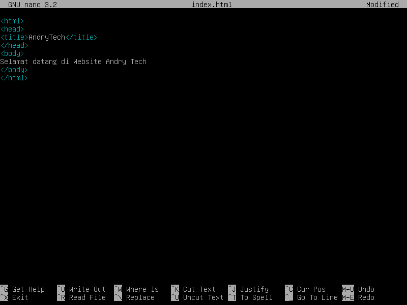 Cara Konfigurasi Web Server Debian 10 Buster AndryTech Cara Konfigurasi Web Server Debian 10 Buster Andrytech