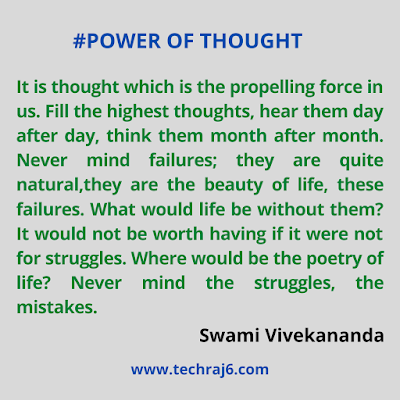 Power Of Thought Quotes  By Swami Vivekananda