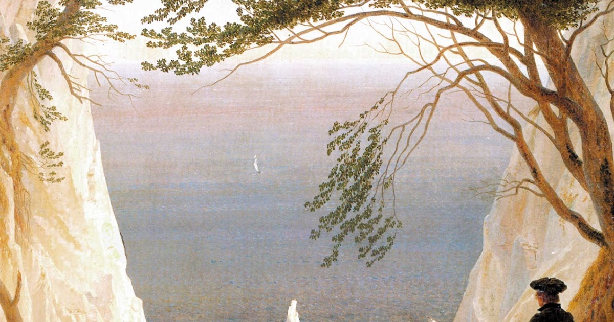 Spencer Alley Caspar David Friedrich Chalk Cliffs on the Island of Rügen