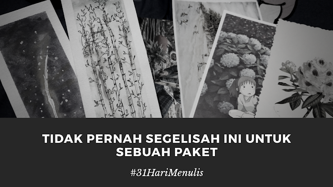Tak Pernah Segelisah Ini Untuk Sebuah Paket